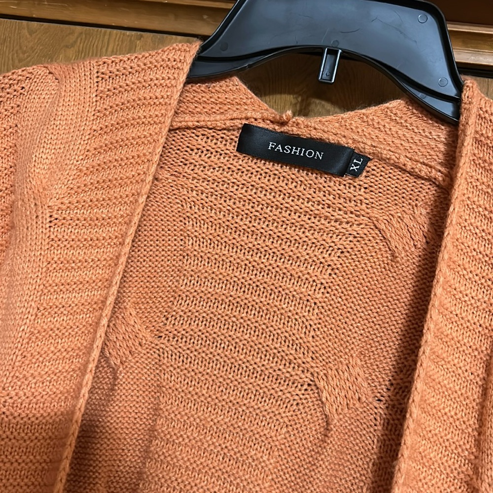Women’s Orange Sweater